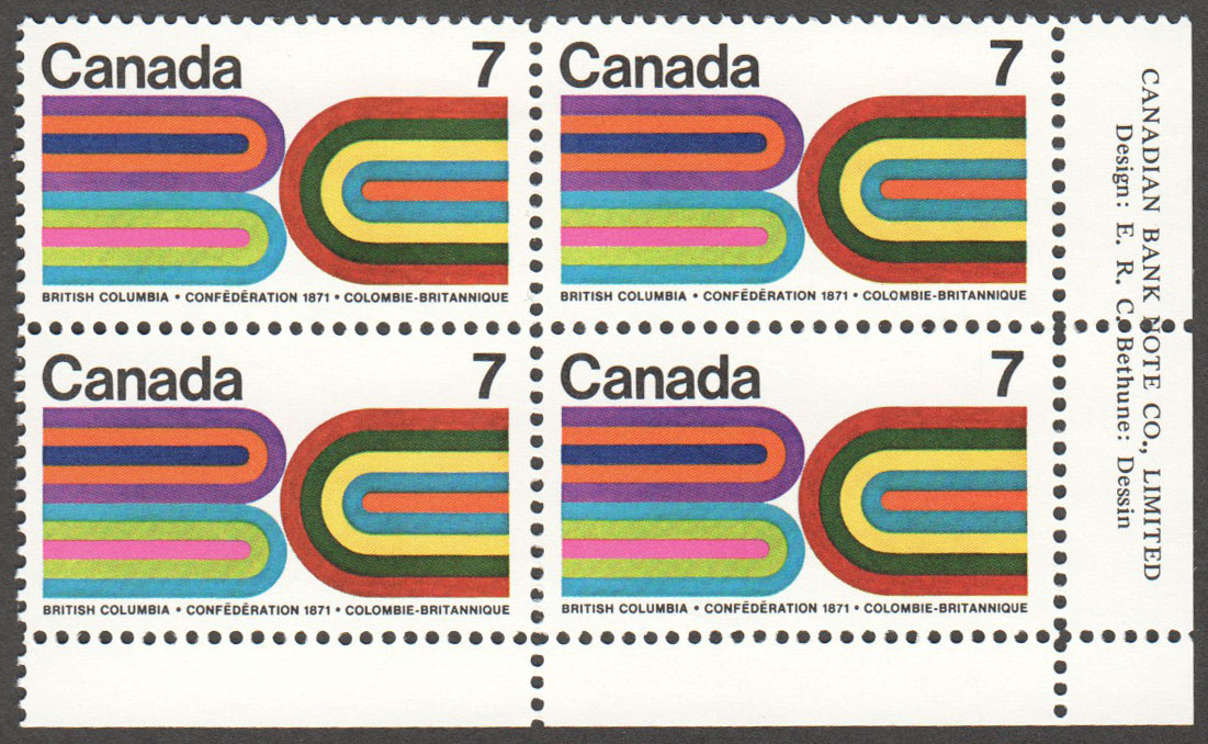 Canada Scott 552 MNH PB LR (A14-2) - Click Image to Close